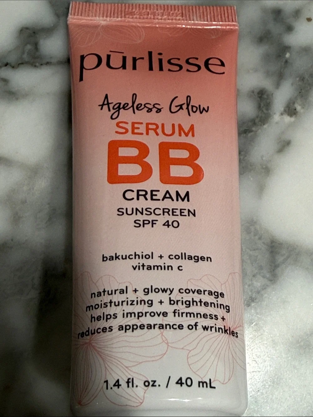 1.4 oz Purlisse Ageless BB Cream SPF 40 – Light Medium